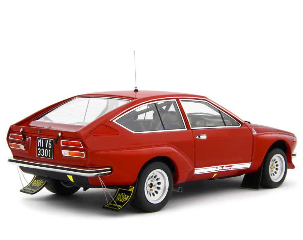 Alfa Romeo Alfetta Gr.2 Autodelta Rally Muletto 1975 LM199E  1:18 Laudoracing Model