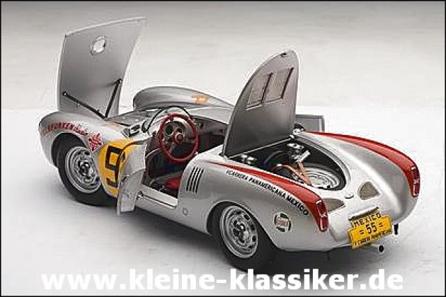 Porsche 550 1500RS Spyder Carrera Panamericana 1954 1:18 Autoart