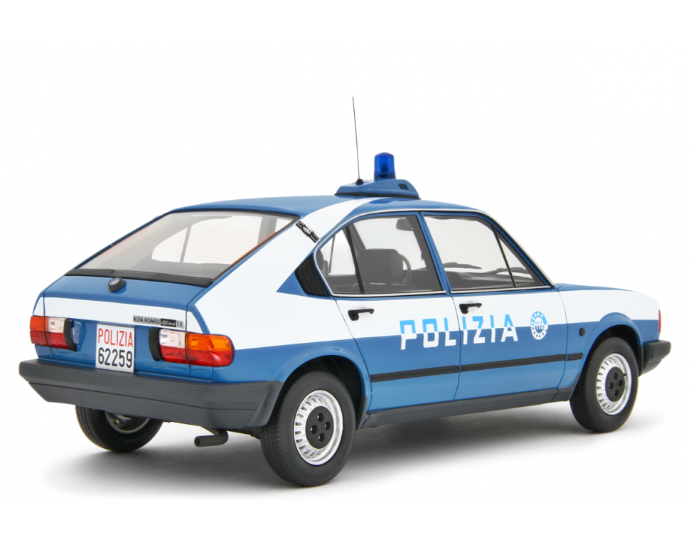 Alfa Romeo Alfasud 1.3 4 Porte 1980 Polizia LM198PO  1:18 Laudoracing Model