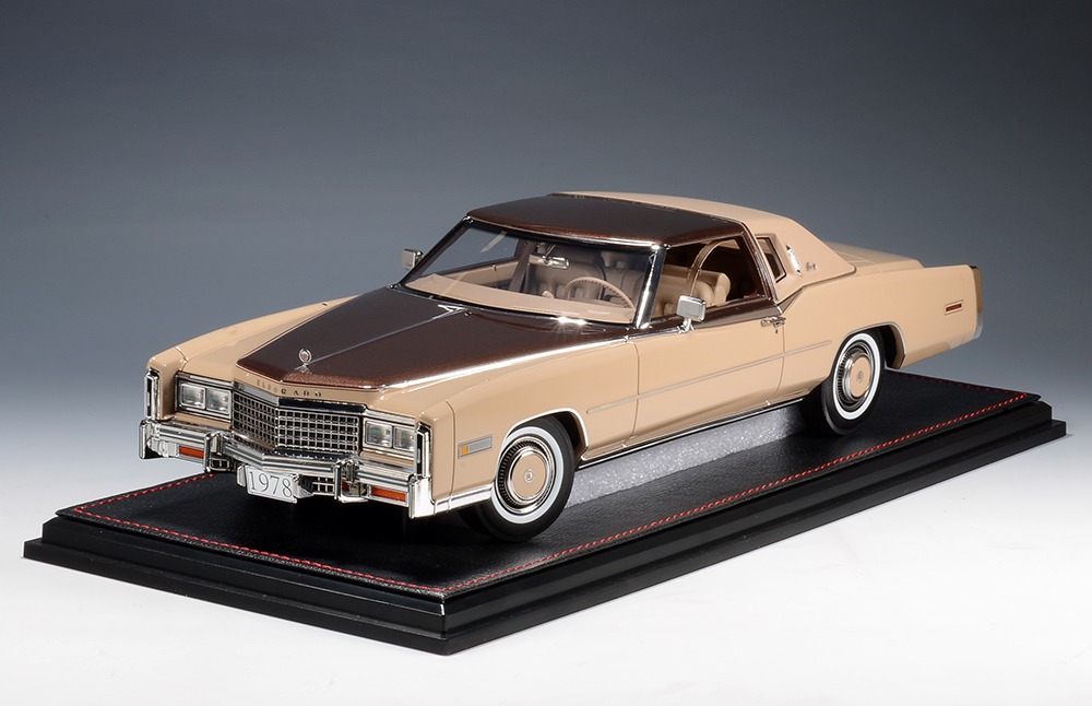 Cadillac Eldorado BIarritz  Ruidoso Saddle Metallic STM1978013  1:18 GLM  Stamp Models 