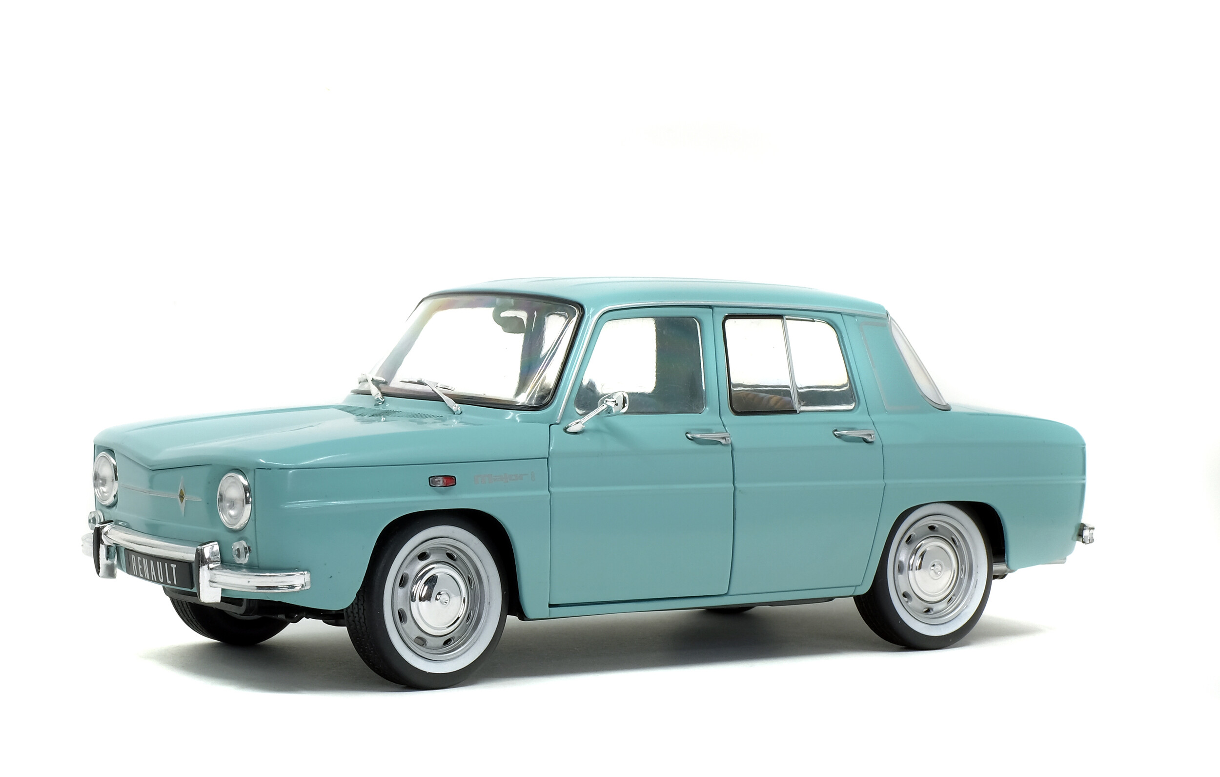 Renault 8 Major Hellblau 1:18 Solido