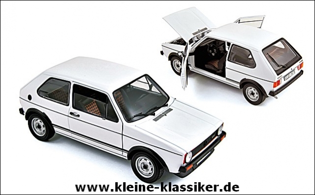 VW Golf I GTi 1976 weiss 1:18 Norev