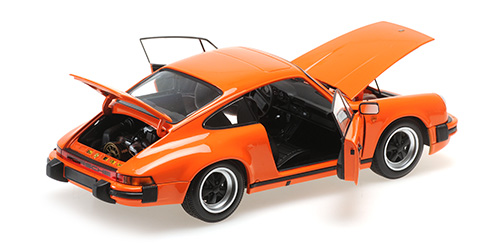 Porsche 911 Carrera 1983 orange 1:18 Minichamps