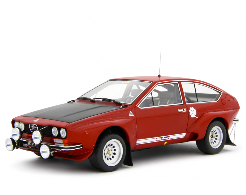 Alfa Romeo Alfetta Gr.2 Autodelta Rally Muletto 1975 LM199E  1:18 Laudoracing Model