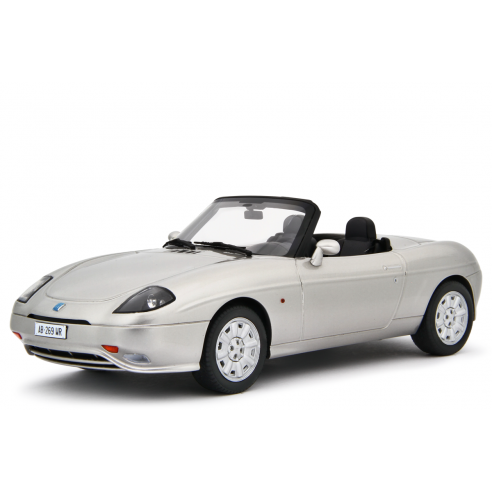 Fiat Barchetta 1995 Grigio Steel Met. LM195D 1:18 Laudoracing Model