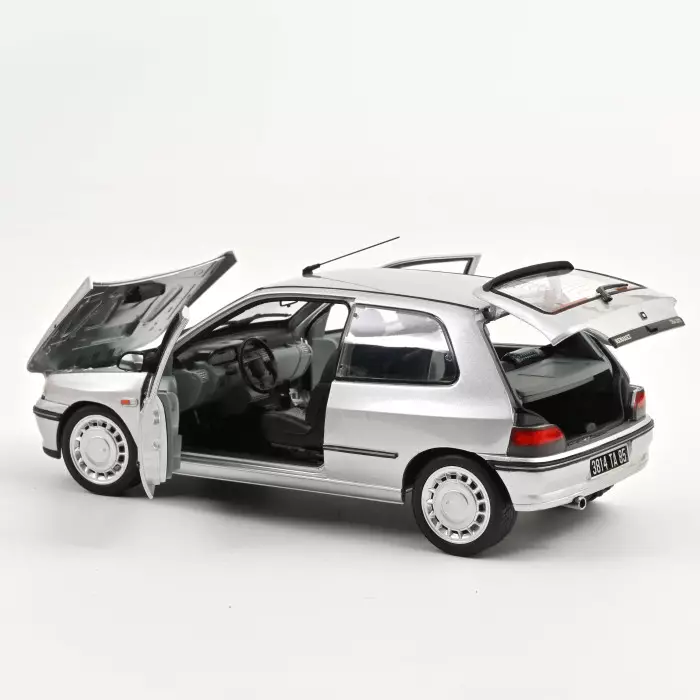 RENAULT CLIO 16S 1992 ICEBERG GREY 1:18 Norev 