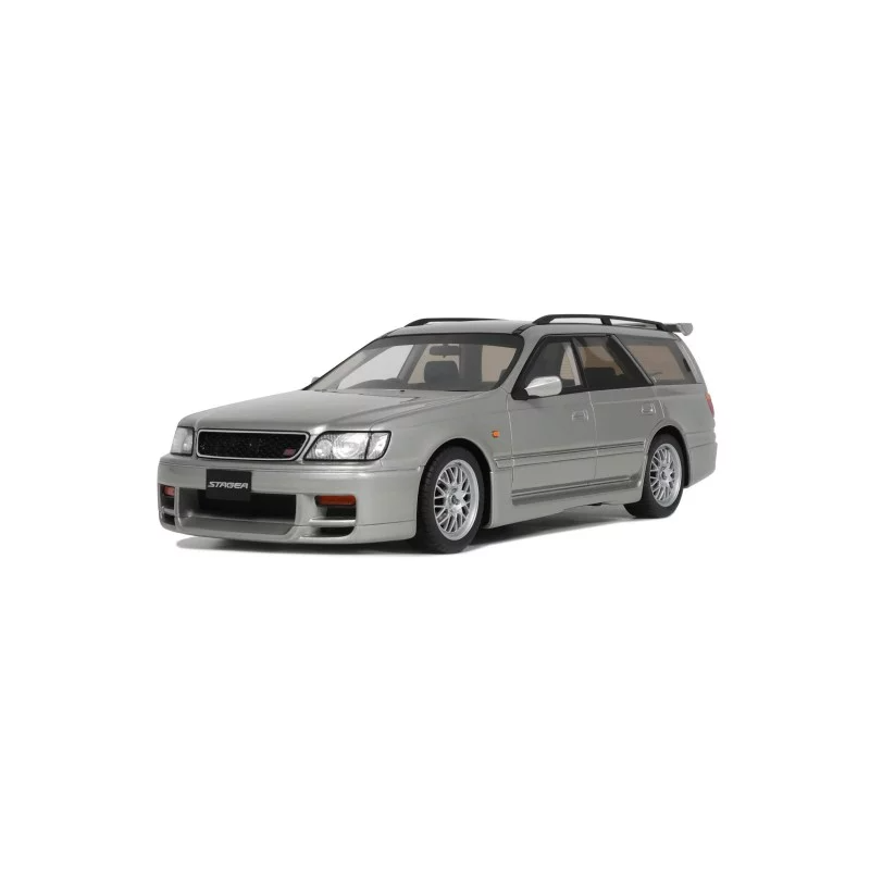 Nissan Stagea Autech Version 260RS Sonic Silver KR4 1997 OT471 1:18 otto Models