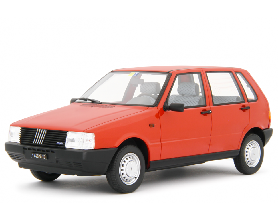 Fiat Uno 55S 1983 Rot LM182A 1:18 Laudoracing Model