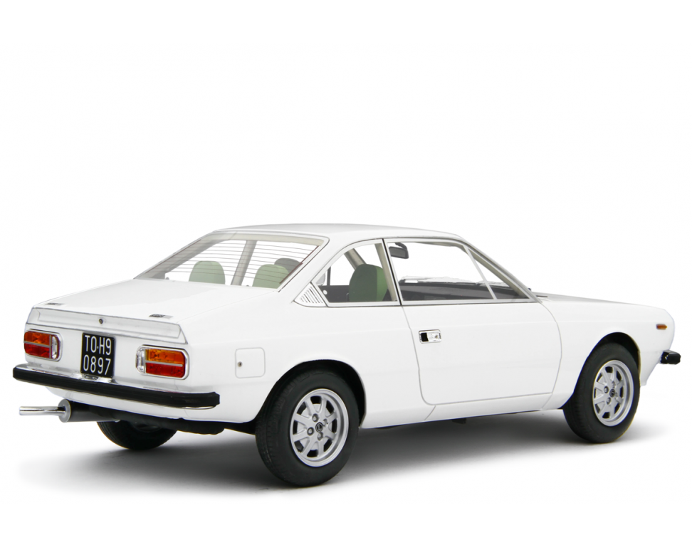 Lancia Beta Coupé 1.6 - 1.8 1973-75 Bianco Saratoga LM188F 1 1:18 Laudoracing Model