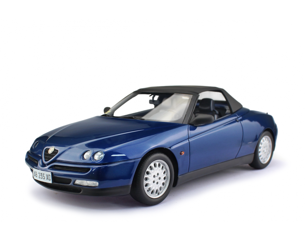 Alfa Romeo Spider 2.0 T.Spark 16V 1995 BLU ATOLLO LM193F  1:18 Laudoracing Model