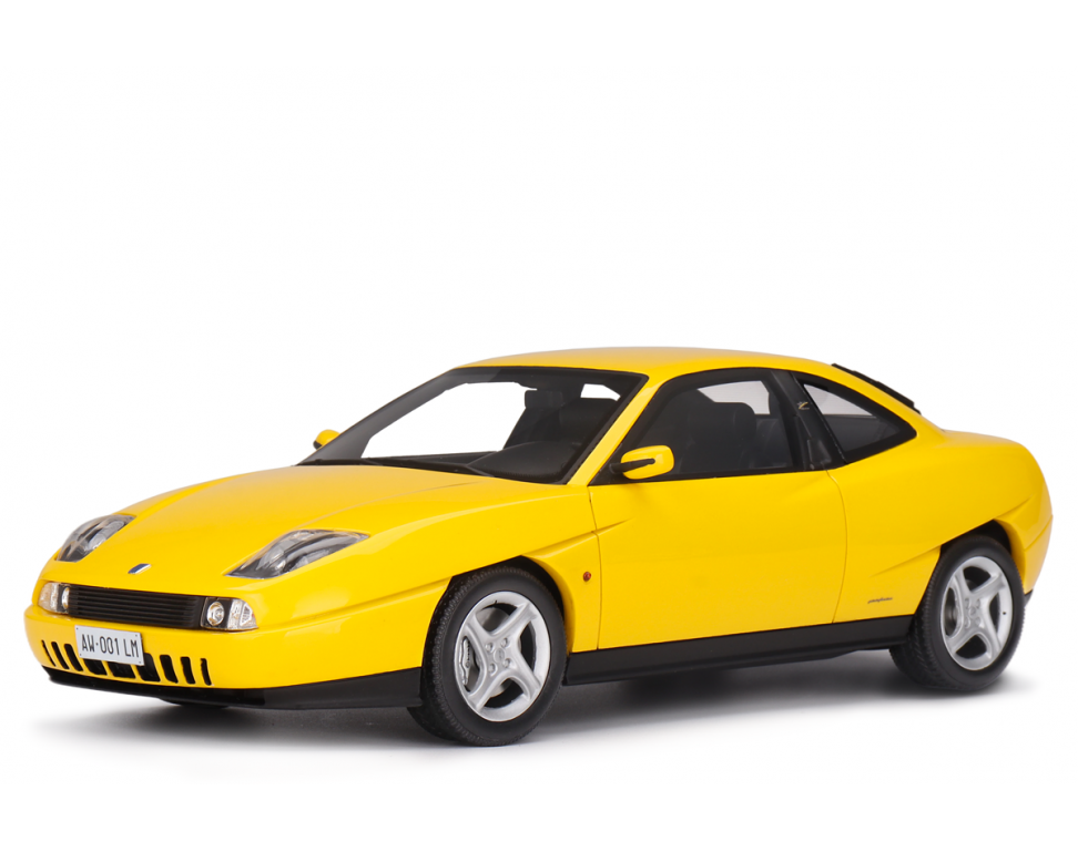 Fiat Coupé 2.0 Turbo 20v 1996 Giallo Ginestra LM189B 1:18 Laudoracing Model 