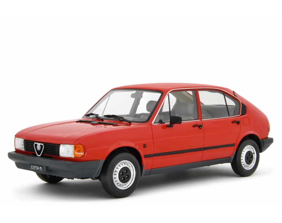 Alfa Romeo Alfasud 1.2 4 Porte 1980 Rosso Alfa LM198D  1:18 Laudoracing Model