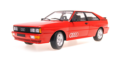 AUDI QUATTRO 1980 RED 1:18 Minichamps