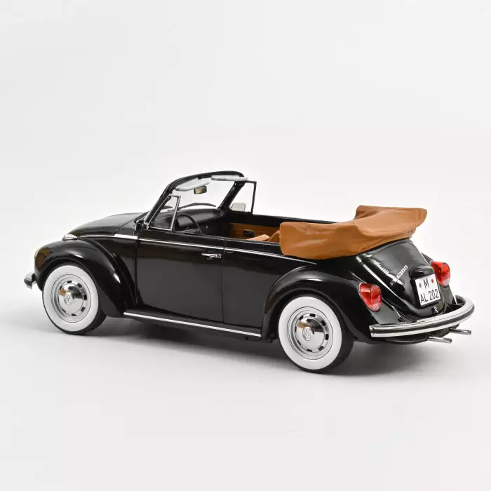 VW 1303 Käfer CABRIOLET 1972 BLACK  1:18 Norev