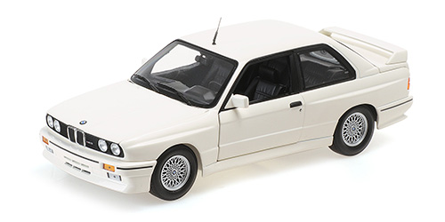 BMW M3 (E30) 1987 WHITE 1:18 Minichamps