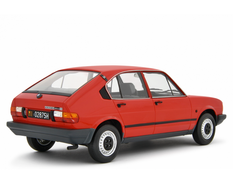 Alfa Romeo Alfasud 1.2 4 Porte 1980 Rosso Alfa LM198D  1:18 Laudoracing Model