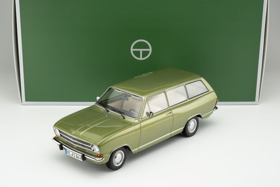 Opel Kadett B Caravan (1972) lemon green met. 1:18 Touring Modelcars